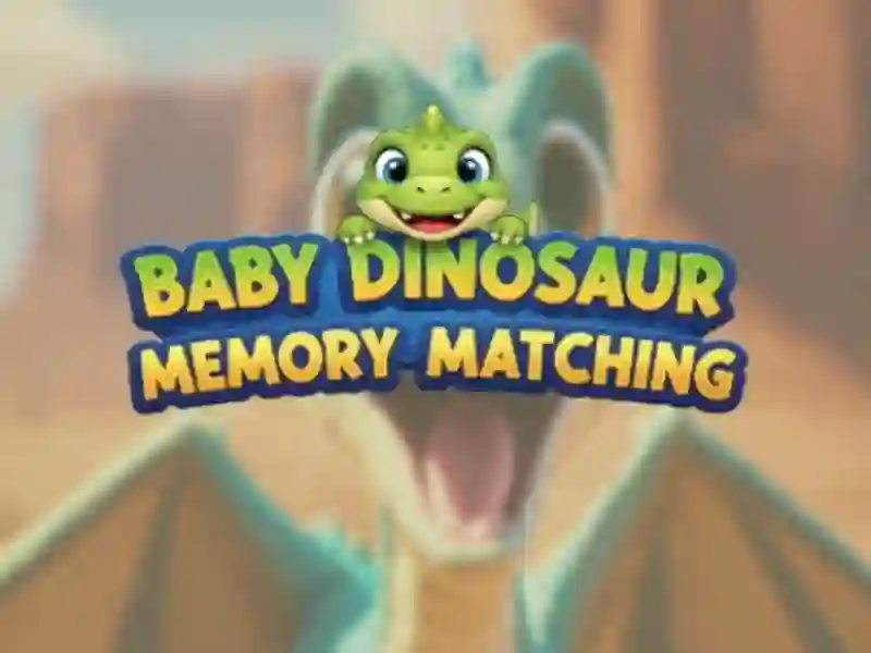 Spel Baby Dinosaur Minnesmatchning på nätet