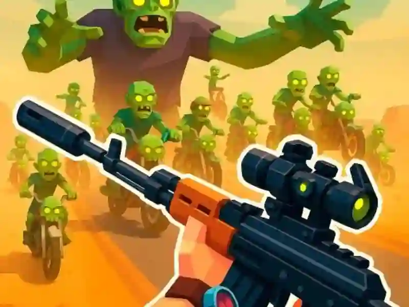 Spel Zombie Road: Shooter with Destruction på nätet