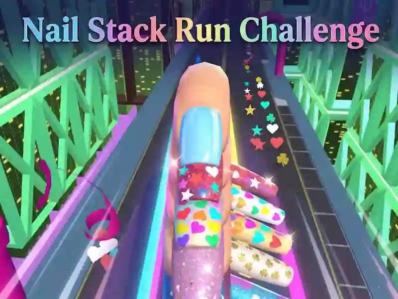 Spel Nail Stack Run Challenge på nätet