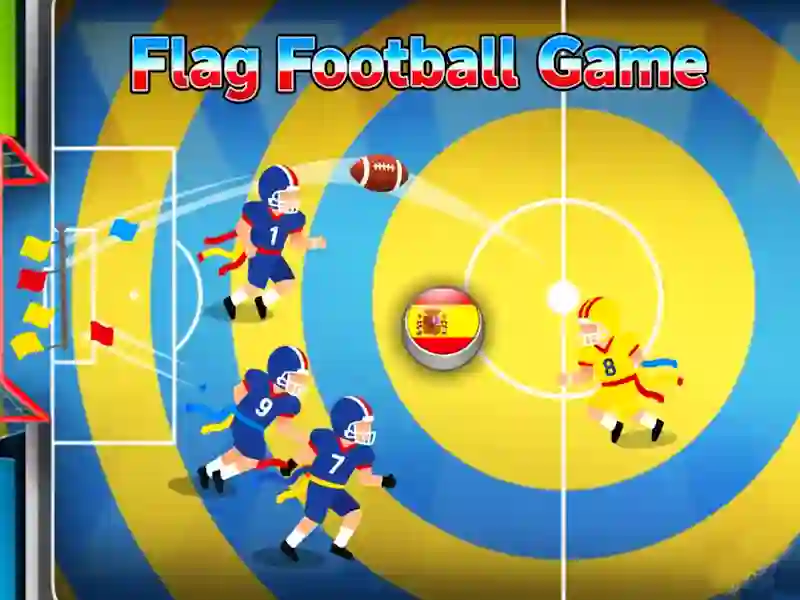 Spel Flagga fotbollsspel på nätet