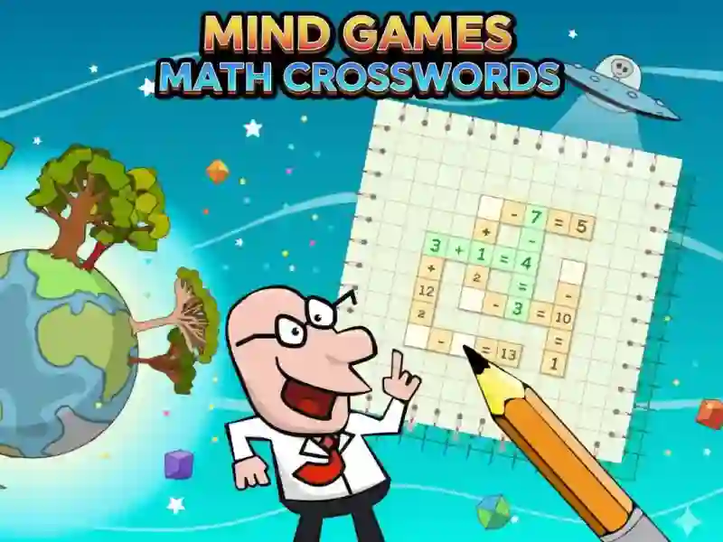 Spel Mind Games Math Crosswords på nätet