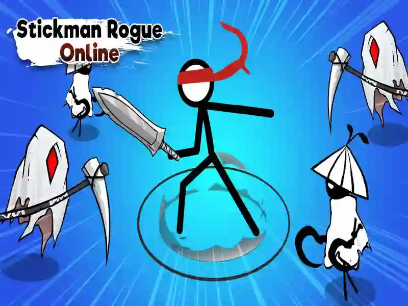 Spel Stickman Rogue online på nätet