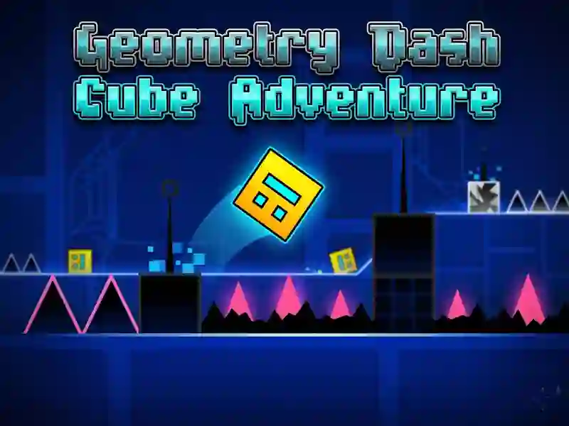 Spel Geometry Dash Cube Adventure på nätet