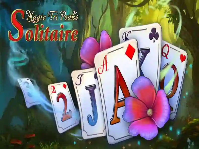 Spel Magic Tri Peaks Solitaire på nätet
