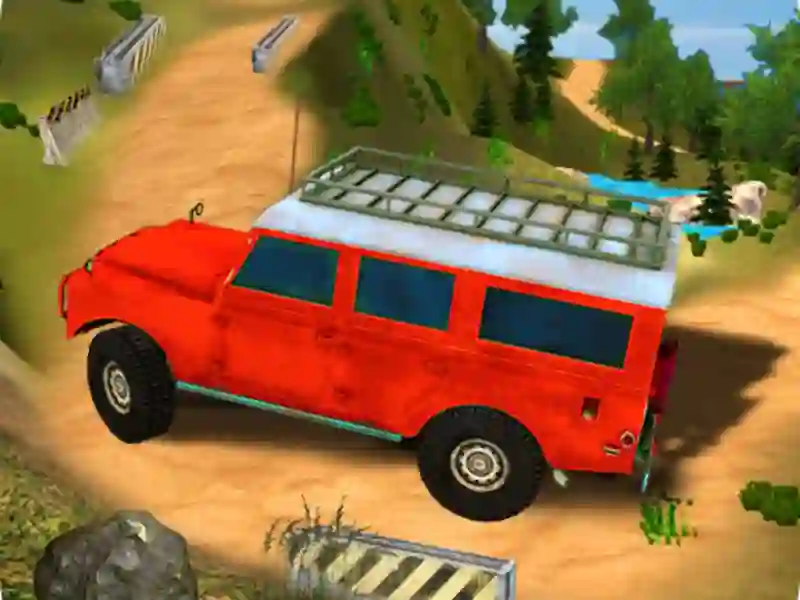 Spel OffRoad Jeep-spel på nätet