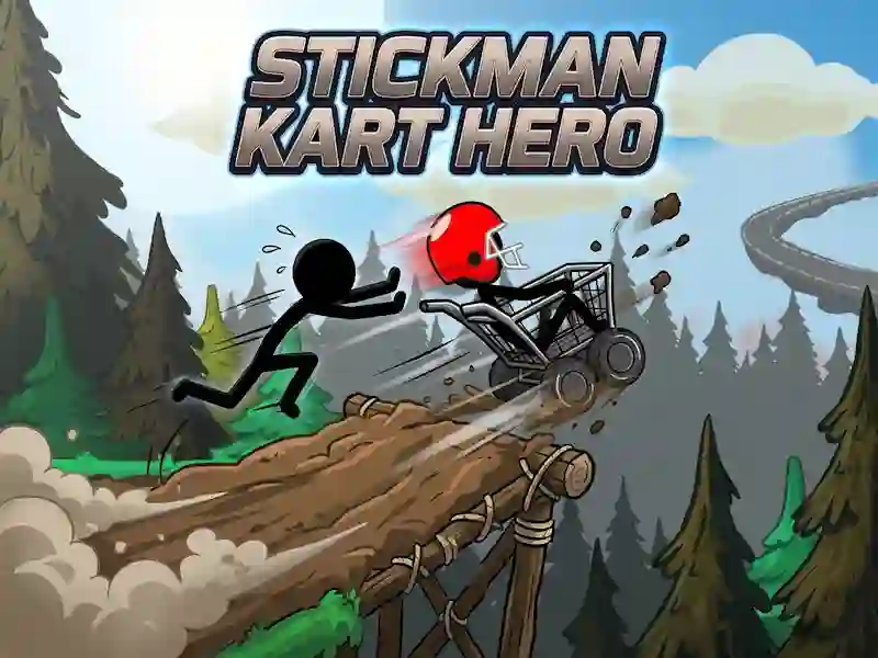 Spel Stickman Kart Hero på nätet