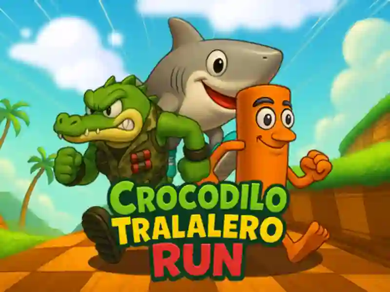 Spel Crocodilo Tralalero Run på nätet