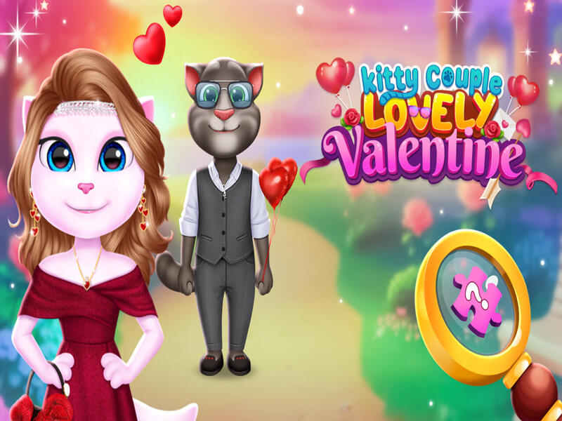 Spel Kitty par härligt valentin på nätet