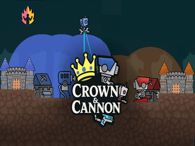 Spel Krona och kanon på nätet