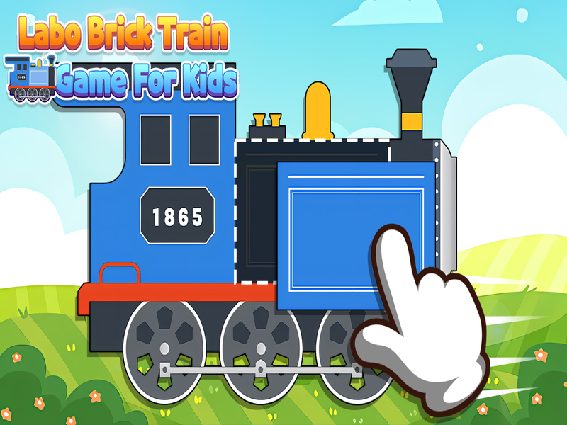 Spel Labo Brick Train Game för barn på nätet