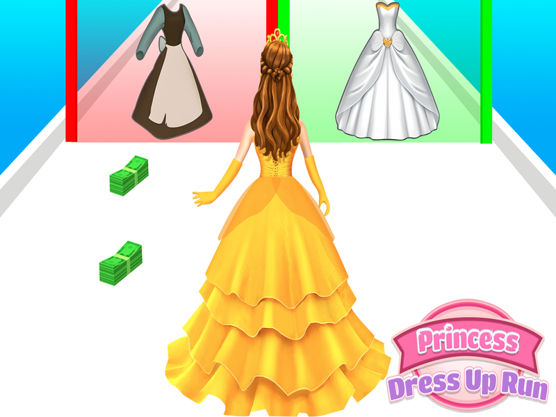 Spel Princess Dress Up Run på nätet