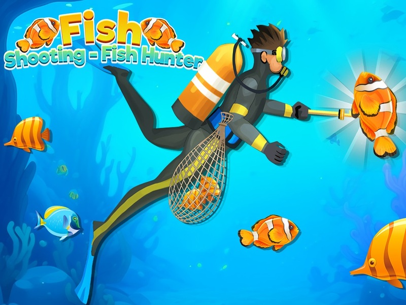 Spel Fiskskytte fiskjägare på nätet