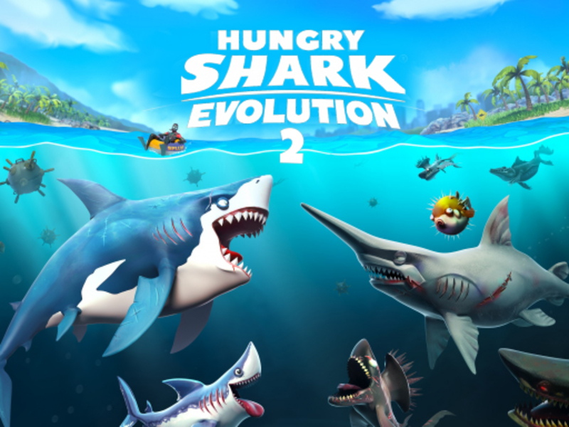 Spel Hungrig haj evolution 2 på nätet