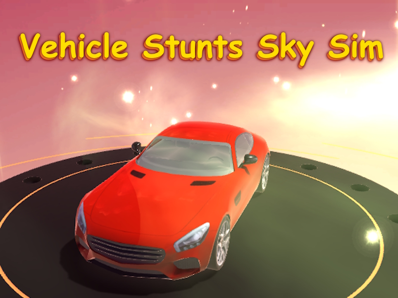 Spel Fordonsstunts himmel sim på nätet