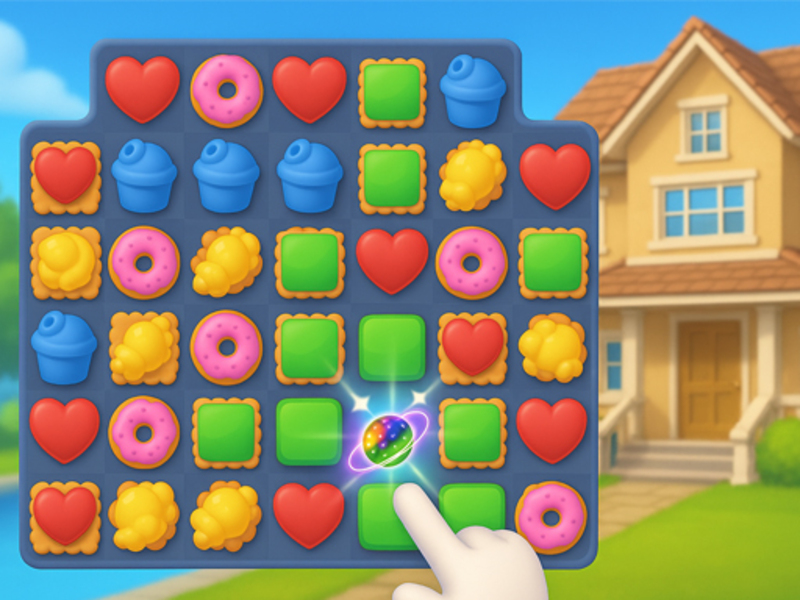 Spel Hemdesignmatch 3 på nätet