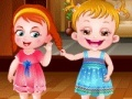 Spel Baby Hazel lär sig manér på nätet