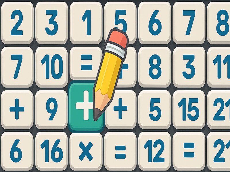 Spel Math Crossword Puzzle Genius Edition på nätet