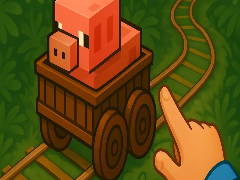 Spel Djur i skenor! på nätet