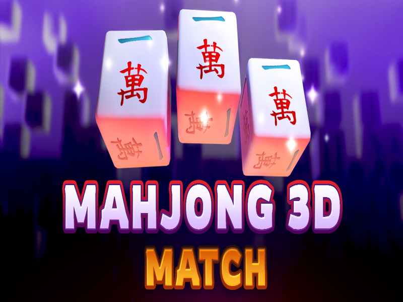 Spel Mahjong 3D-match på nätet