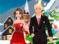 Spel Barbie och Kens juldejt på nätet