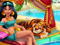 Spel Arabisk prinsessa simhall på nätet