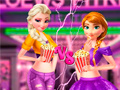 Spel Filmkväll med Ellie och Annie på nätet