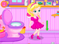 Spel Träna Baby Elsa att använda potta på nätet