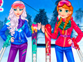 Spel Prinsessor På Skidor på nätet
