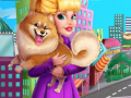 Spel Audrey adopterar en valp på nätet