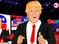 Spel Donald Trump mot Hillary Clinton på nätet