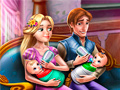 Spel Rapunzel Tvillingars Familjedag på nätet