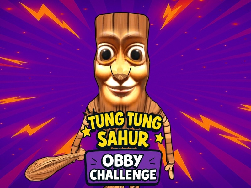 Spel Tung Tung Sahur: Obby Challenge på nätet