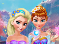 Spel Anna och Elsas Makeover på nätet