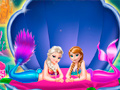 Spel Klä upp Sjöjungfru Prinsessor på nätet