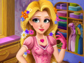 Spel Spa-dag för den blonda prinsessan på nätet