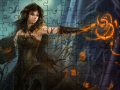 Spel Pussel: Halloween på nätet