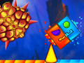 Spel Eld och Vatten: Geometry Dash på nätet