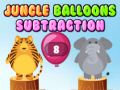 Spel Jungelballonger Subtraktion på nätet