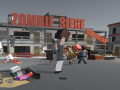 Spel Zombie Belägring Utbrott på nätet