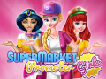 Spel Supermarknads Bevakare Tjejer på nätet
