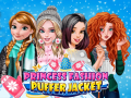 Spel Prinsessans mode puffjacka på nätet