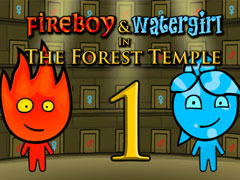 Spel Fireboy och Watergirl 1: Skogstempot på nätet