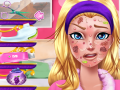 Spel Barbie Hjälte Ansiktsproblem på nätet
