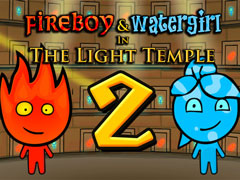 Spel Fireboy och Watergirl 2: Ljusets Tempel på nätet