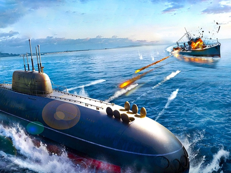 Spel Ubåtattack på nätet