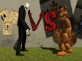 Spel Slenderman mot Freddy Fazbear på nätet