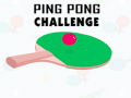Spel Ping Pong Utmaning på nätet