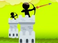 Spel Stickman Bågskyttslott på nätet