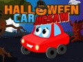Spel Halloween Bil Pussel på nätet