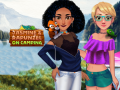 Spel Jasmine och Rapunzel på Camping på nätet